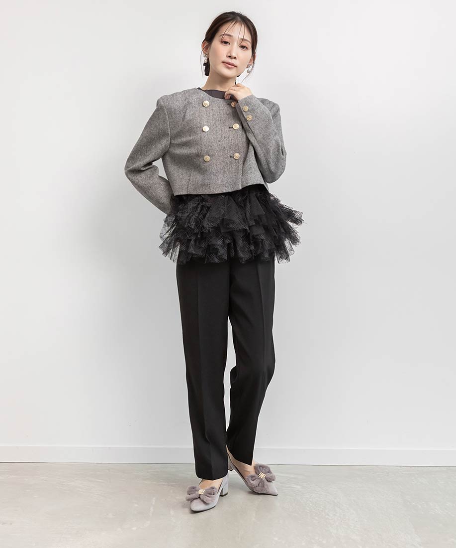 SALE】2WAY ファーリボンパーツパンプスRANDA公式サイト