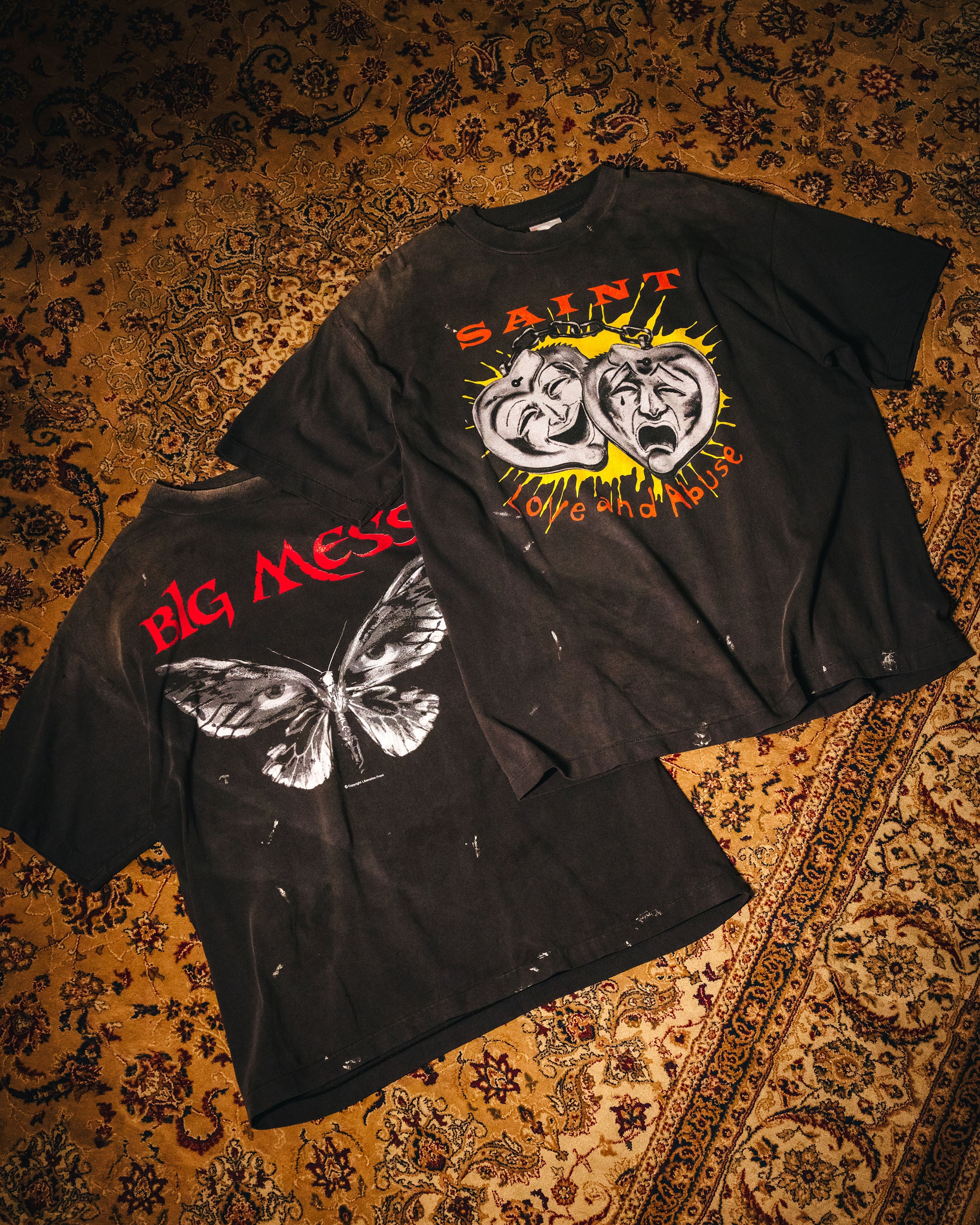 SAINT Mxxxxxx]SS TEE/SAINT MASK/BLACK(SM-HR1-0000-010) – R&Co.