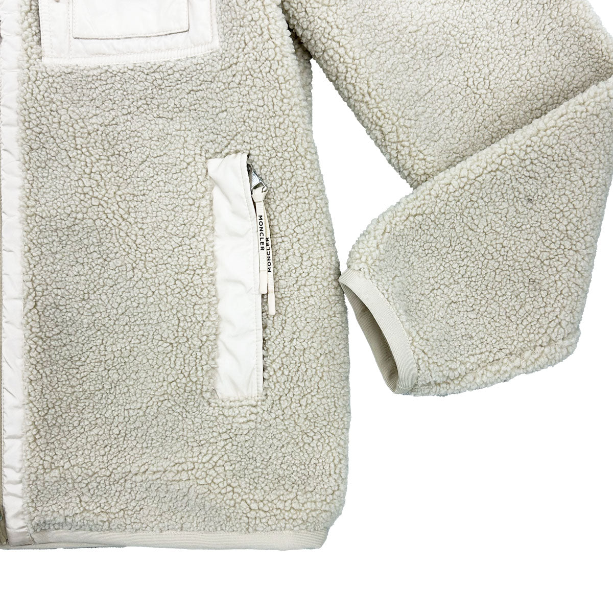 MONCLER]FELPA APERTA COIN ZIP/WHITE(8G000-43-89B59) – R&Co.