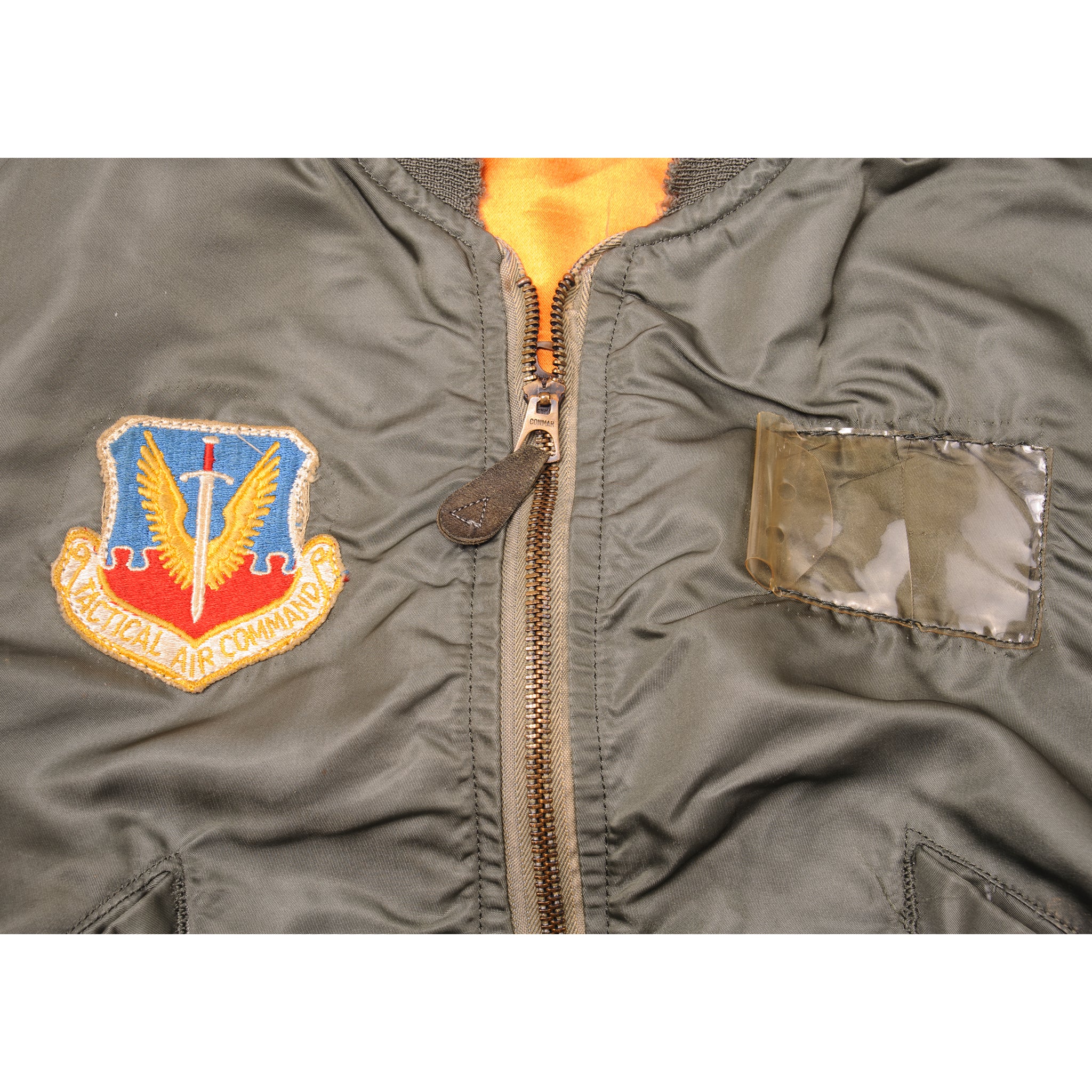 VINTAGE US AIR FORCE L-2B FLIGHT JACKET 1968 VIETNAM WAR SIZE