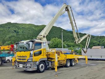 中古コンクリートポンプ|三菱|QDG-FV50VY改(R103573)|中古トラックの