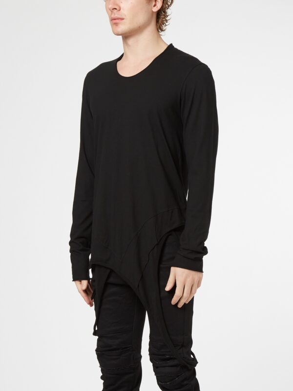 JULIUS straps detail long sleeves t-shirt | Revolution Concept Store