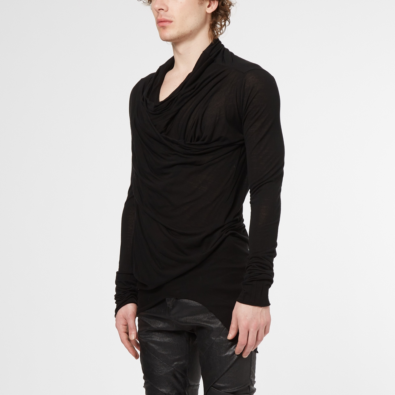 JULIUS long sleeves prayer cupro t-shirt | Revolution Concept Store