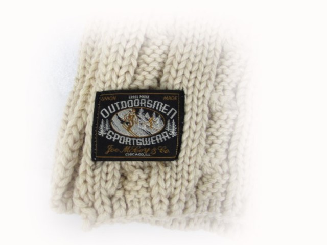 MA15121 リアルマッコイズ JOE McCOY マフラー FISHERMAN'S KNIT SCARF