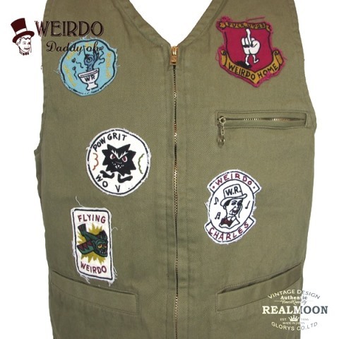 WRD18SS07 WEIRDO VEST FUCK U? グラッドハンド GLADHAND &Co. REAL