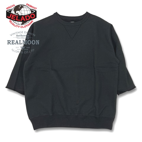 AB81201 JELADO(ジェラード) 7分袖スウェットシャツ 6th MAN S/S SWEAT