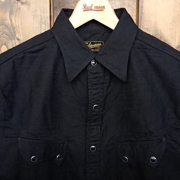 No.CODYCD2BK STEVENSON OVERALL CO. WESTERN SHIRT REAL MOON