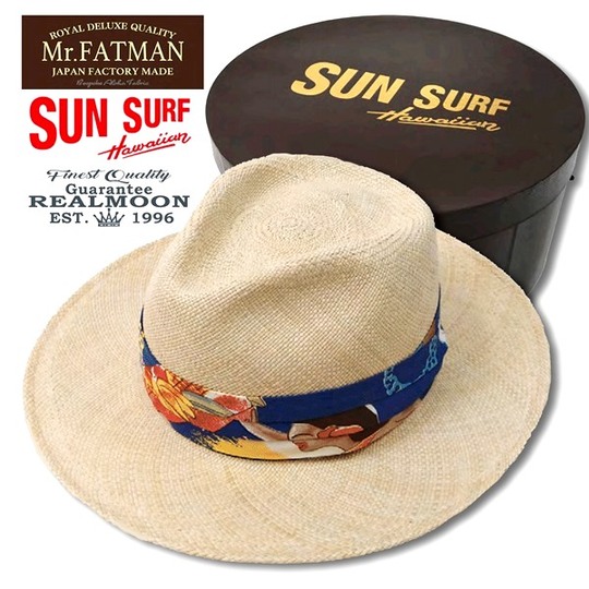 SS02739 SUN SURF(サンサーフ) パナマハット HAWAIIAN PANAMA by Mr