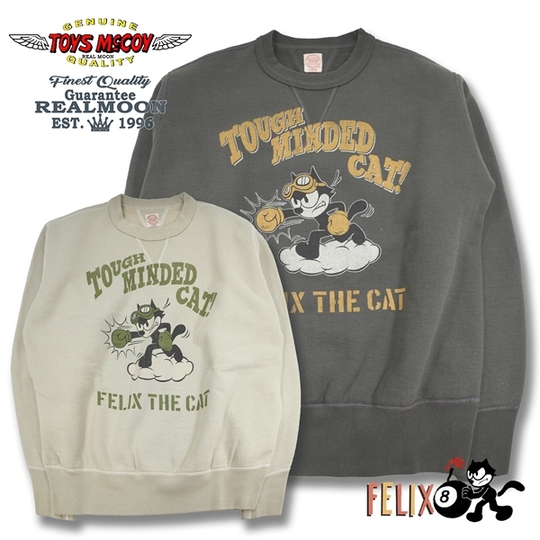 TOYS McCOY × FELIX THE CAT スウェット No.TMC2547 
