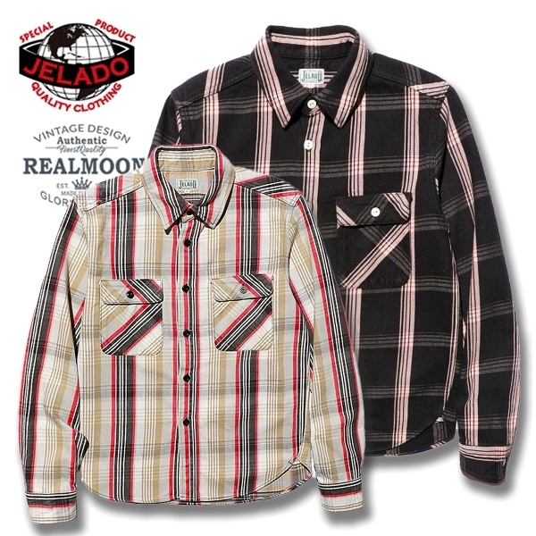 JELADO ネルシャツ No.JP02125 