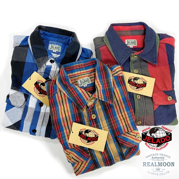 JELADO ネルシャツ No.JP82125 