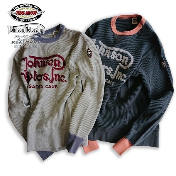 No.TMC2058 TOYS McCOY BIG WAFFLE CREW NECK 