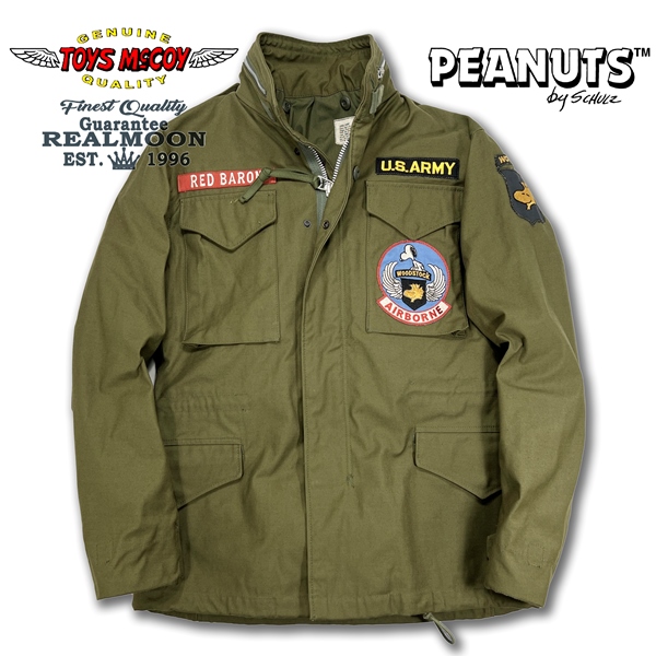 TOYS McCOY × SNOOPY M-65 No.TMJ2426 MAN'S,FIELD W/HOOD 
