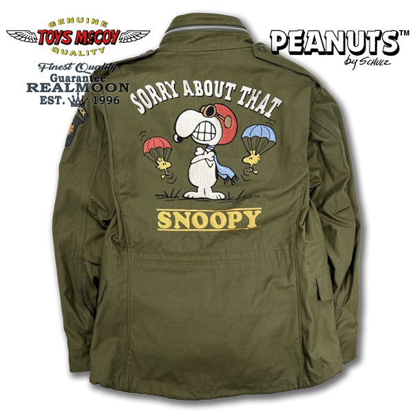 TOYS McCOY × SNOOPY M-65 No.TMJ2426 MAN'S,FIELD W/HOOD 