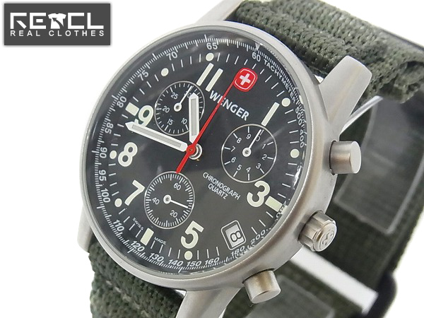 WENGER/ウェンガー 踊る大捜査線/青山刑事 クロノ腕時計 7072X買取り