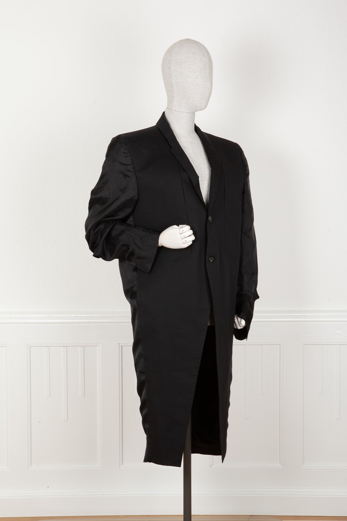 RICK OWENS Jumbo Tatlin Coat Black – REAWAKE