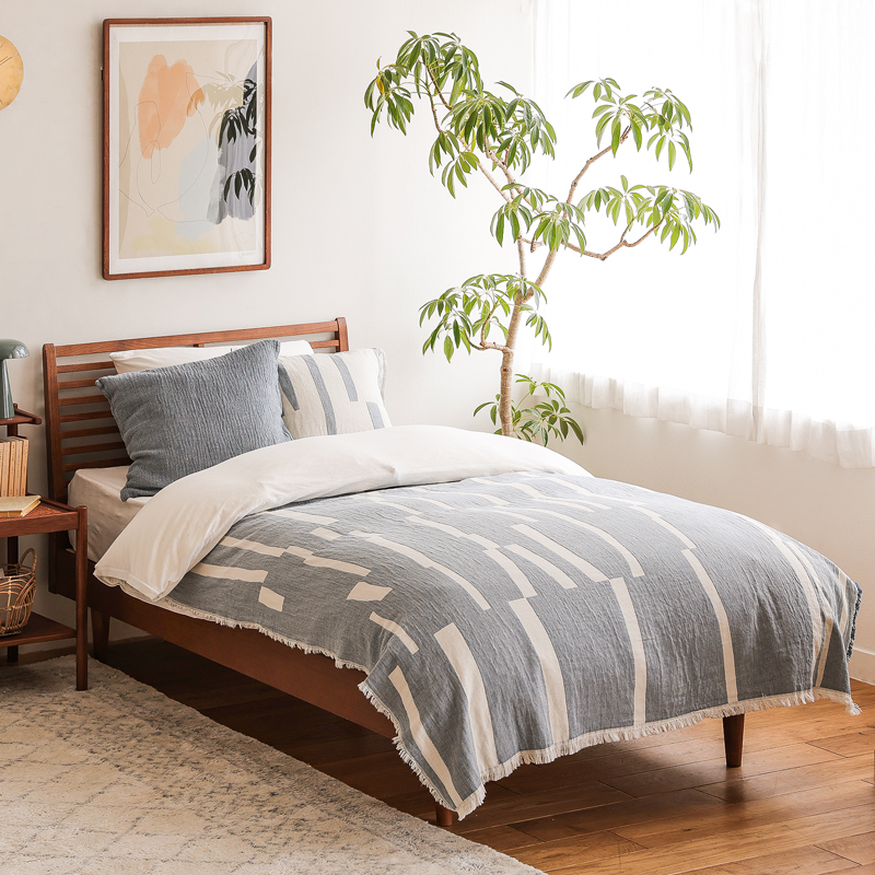 コットンブランケット elvang Lyme Grass ｜家具・インテリア通販 Re