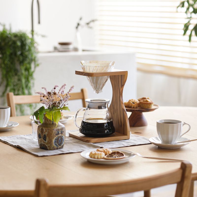 HARIO V60オリーブウッドスタンドセット ｜家具・インテリア通販 Re