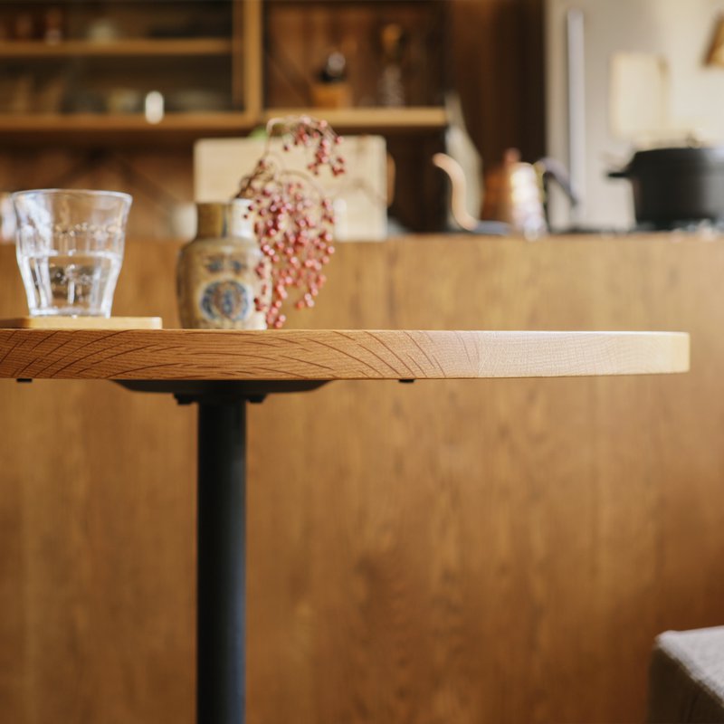 カフェテーブル WIRY／NA 円形 ｜家具・インテリア通販 Re:CENO(リセノ)