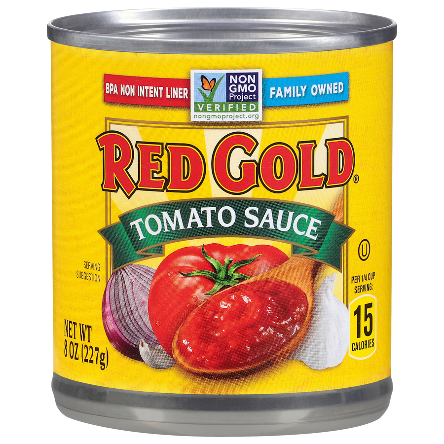 Canned Tomato Sauce 8 oz | Red Gold Tomatoes