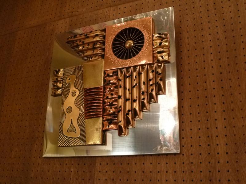 ミッドセンチュリー壁掛けオブジェ ウォールデコ リビング壁飾り