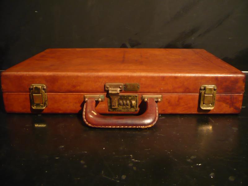 アンティークトランクケース 旅行カバン スーツケース 革 レザー LCM 4319