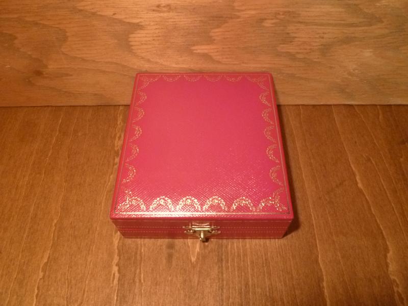 ビンテージカルティエジュエリーケース、ヴィンテージディスプレイ