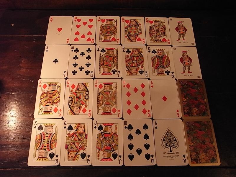 Fournierトランプ、スペイン製トランプカード、ビンテージトランプ LCM