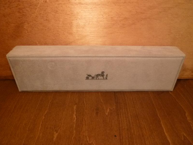 ビンテージHERMES時計ケース、ヴィンテージエルメスディスプレイケース