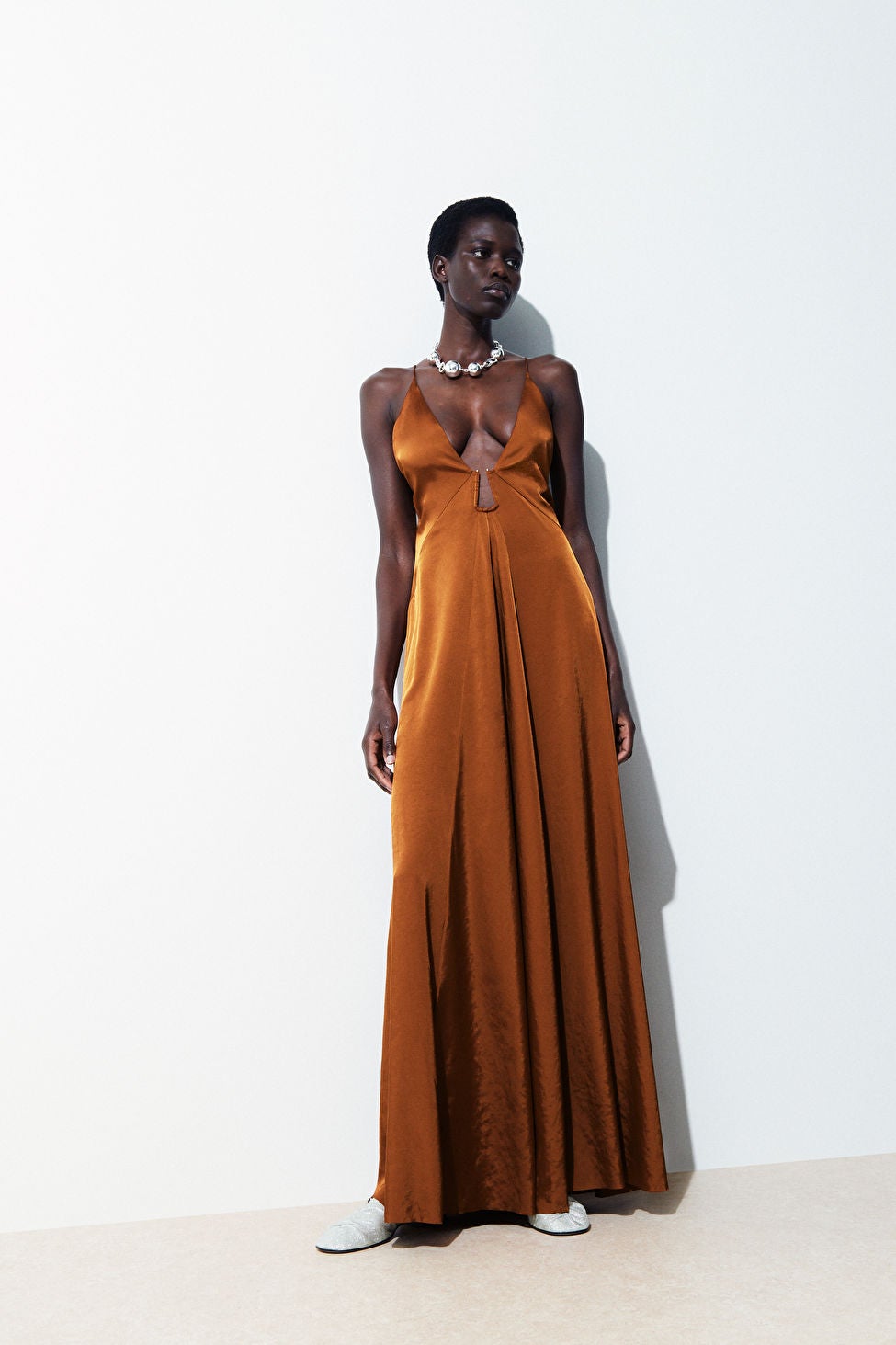 COS ATELIER + The Cutout Slip Dress