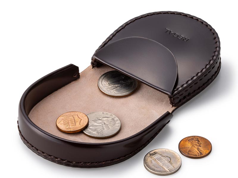 REGAL コードバンを使用した馬蹄型コインケース（TP72） | 靴の