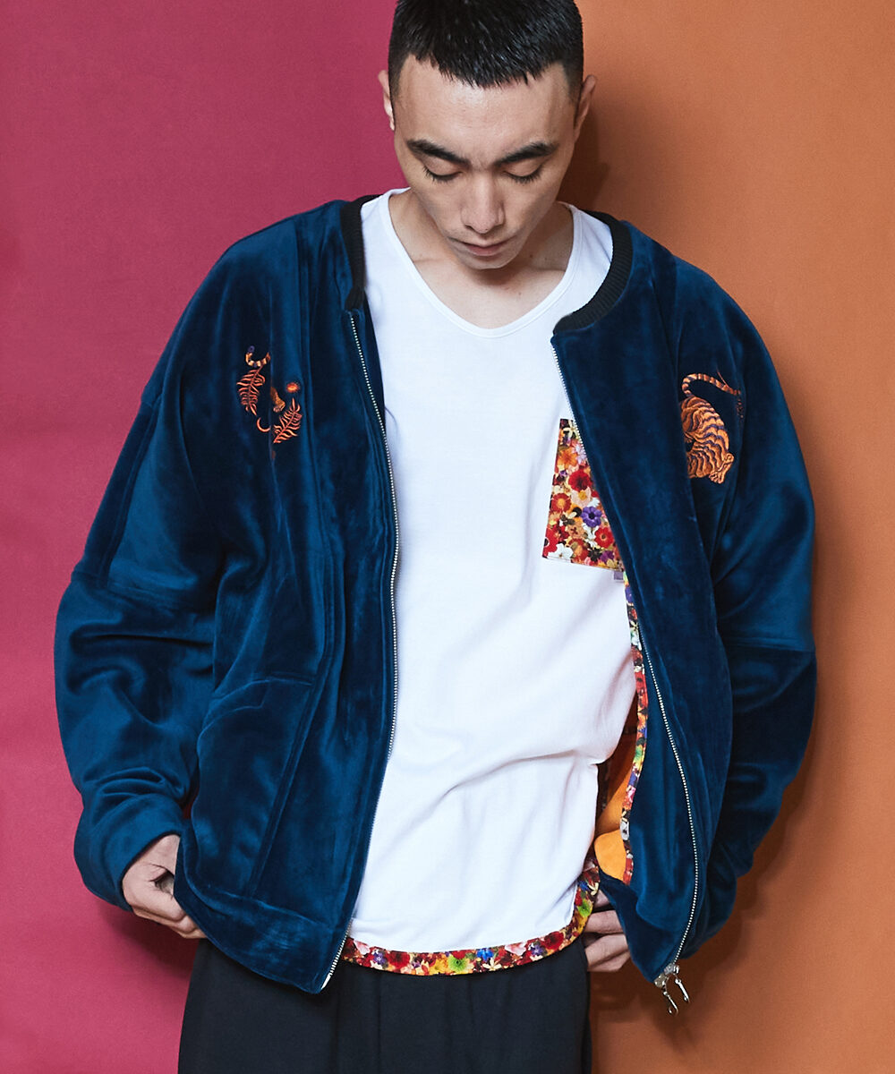 Dolman Wide Souvenir Jacket | rehacer