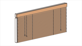 NOKKI】オリジナルウッドブラインド【バニラ】 / NOKKI