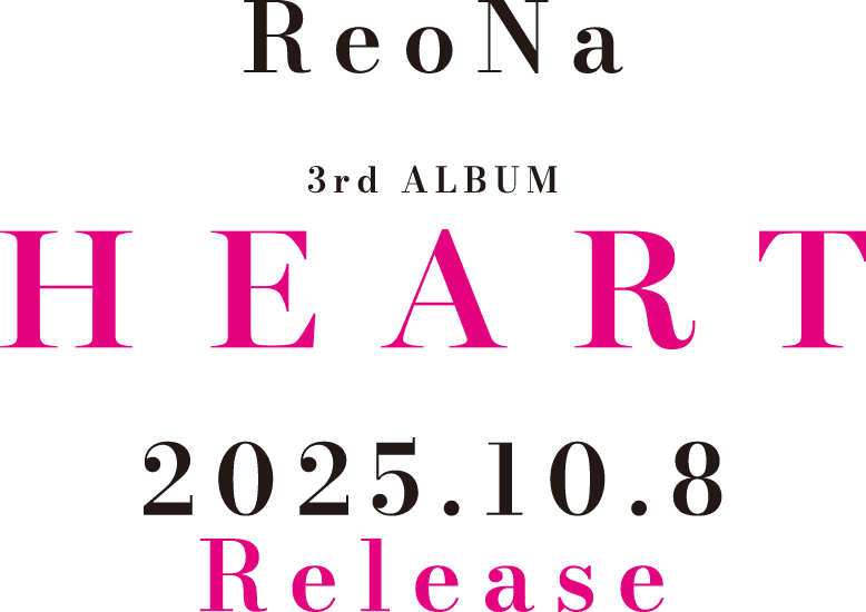 ReoNa 3rd ALBUM『HEART』Special Site