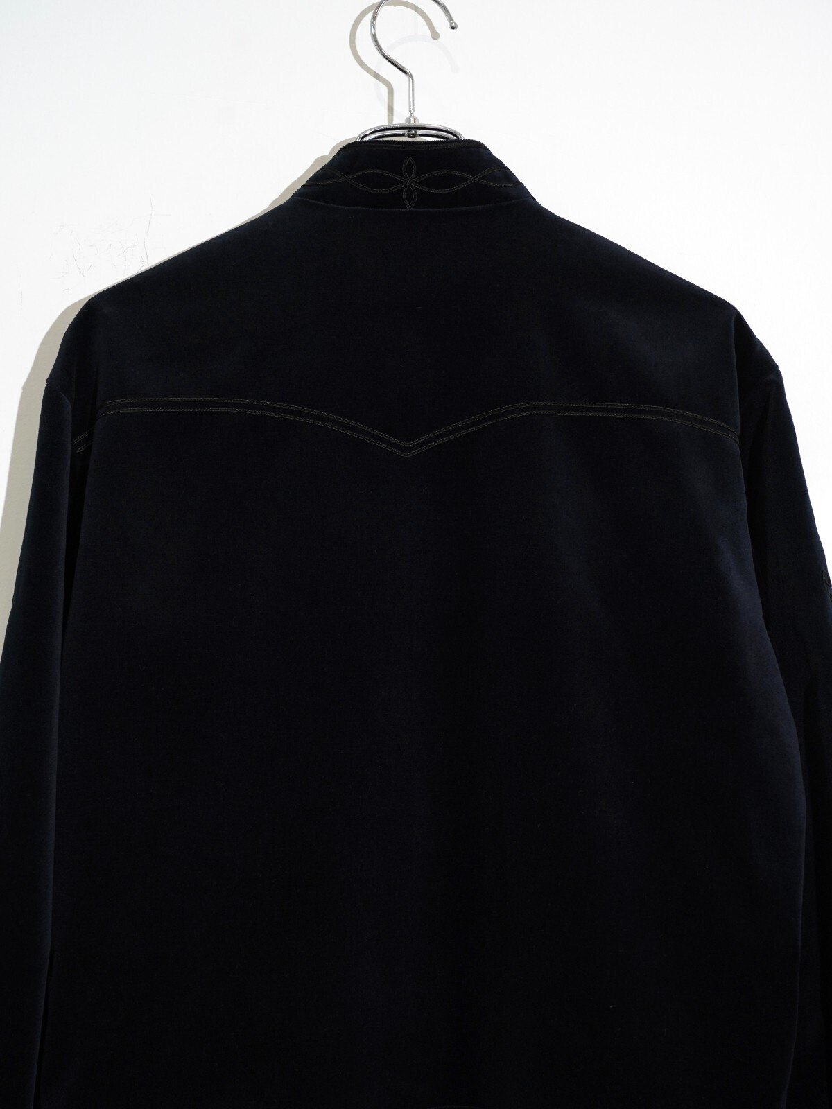 コットンベルベット エンブロイダリーショートジャケット - サルト