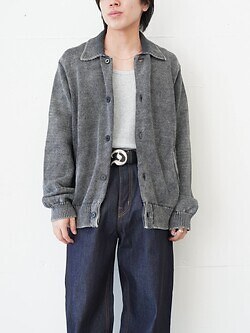 Vintage Dyed Knit Jacket - DAIRIKU MENS｜Official Online Shop - REROPE