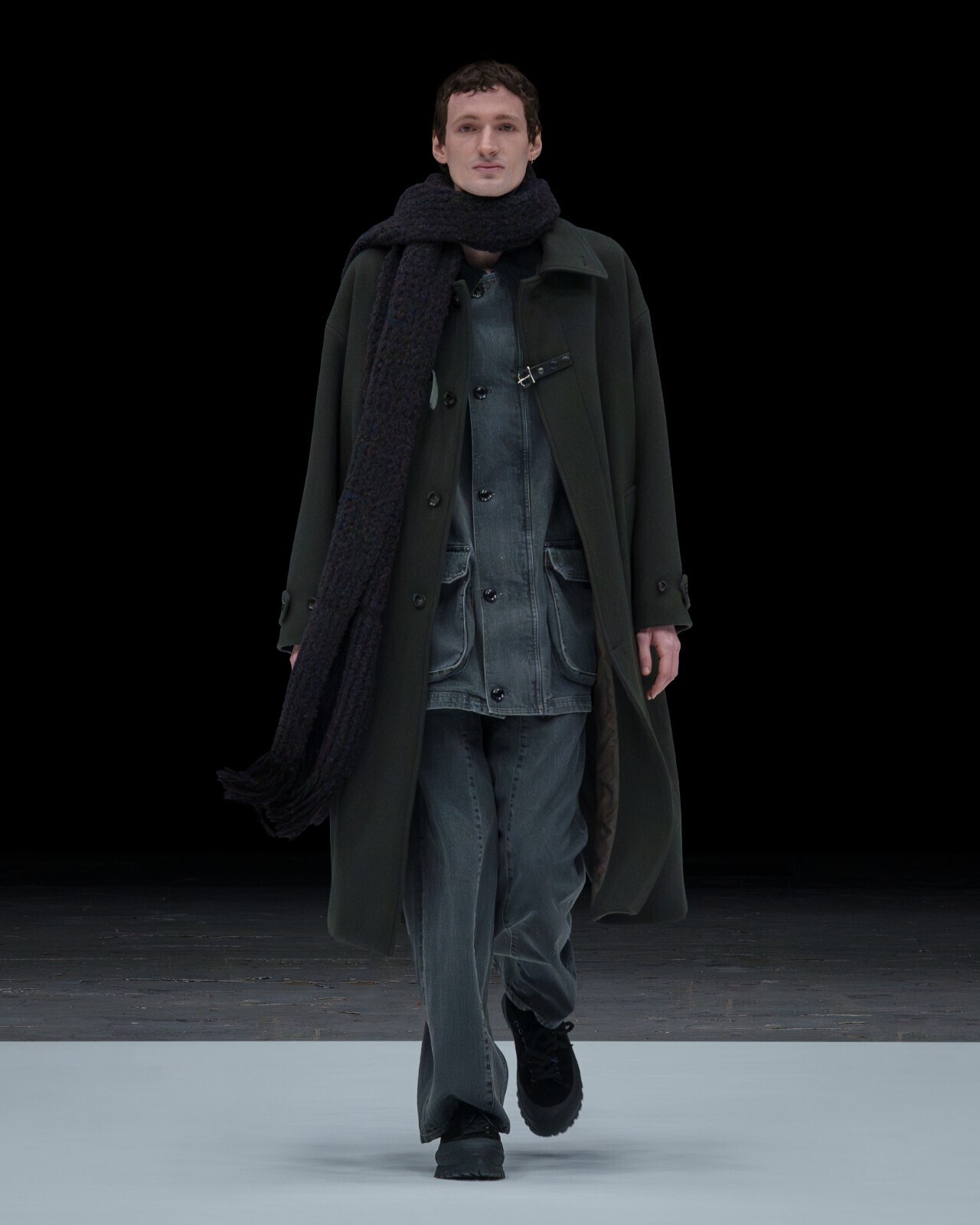 ヴィンテージデニムカバーオールハーフコート - ヨーク メンズ｜公式