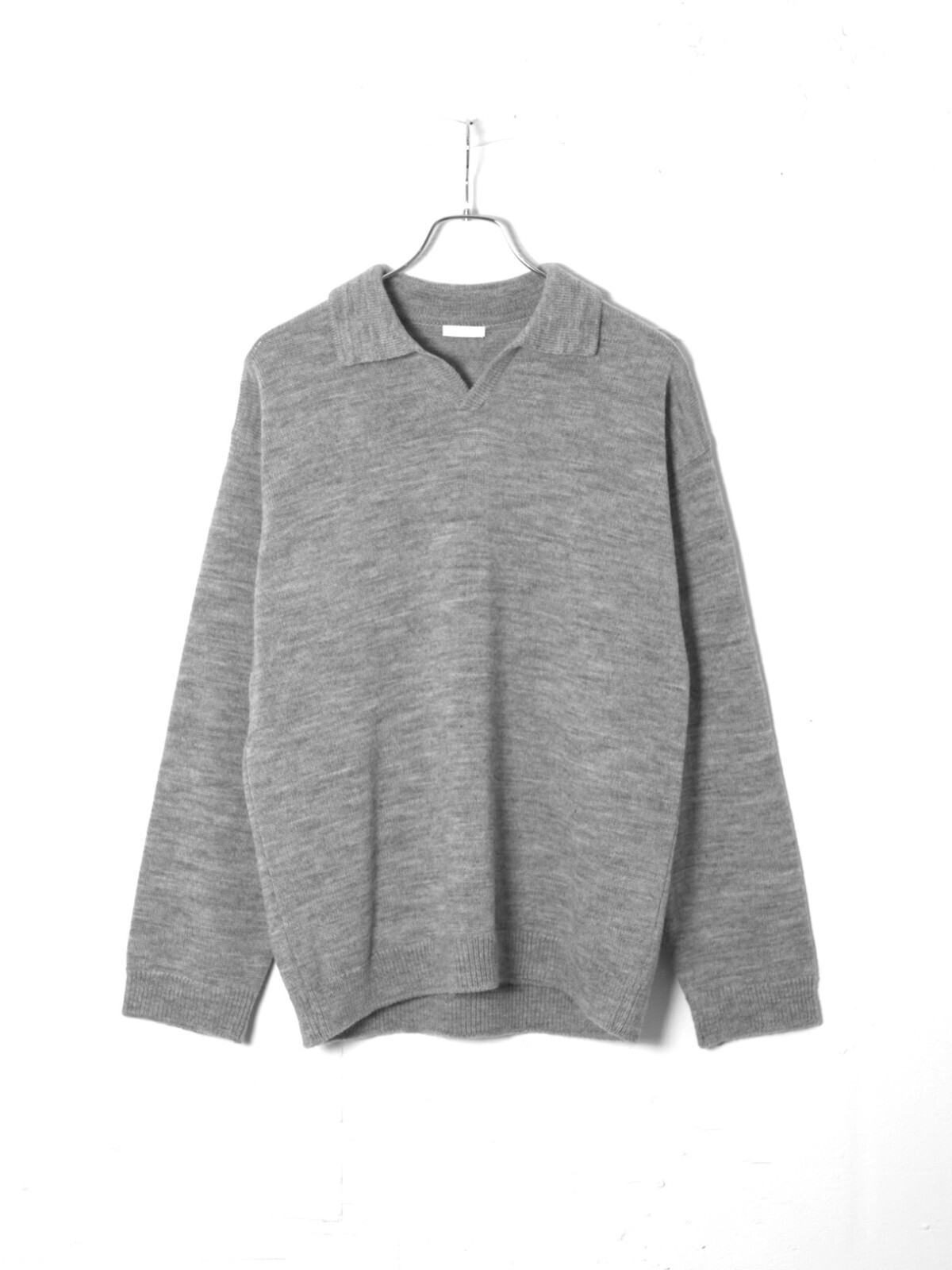 ウールニットスキッパーシャツ - ブラン ワイエム レディース & メンズ