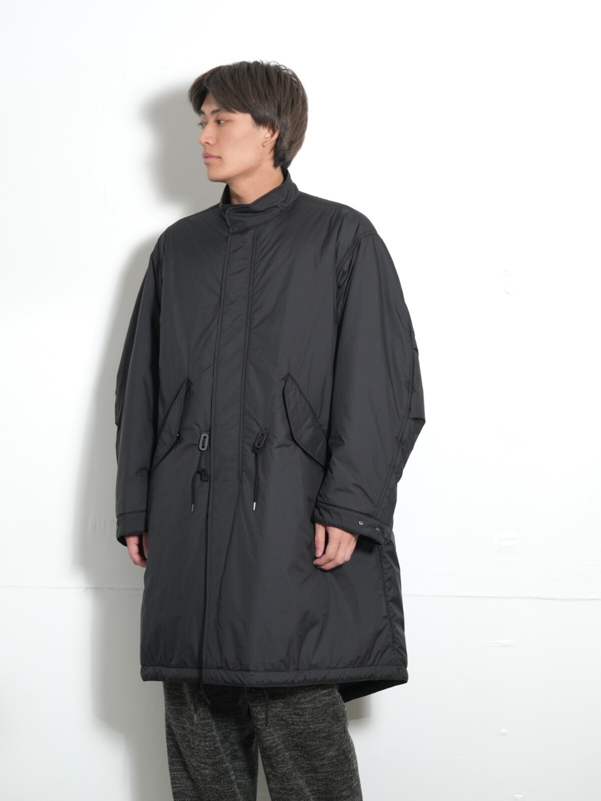 インシュレーションフィッシュテールコート -プリマロフト- - セブン