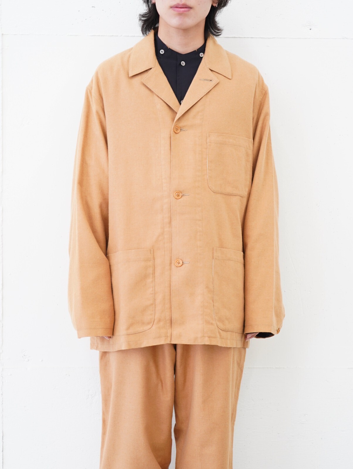 カバーオールジャケット -無染色オーガニックコットン- - セブンバイ