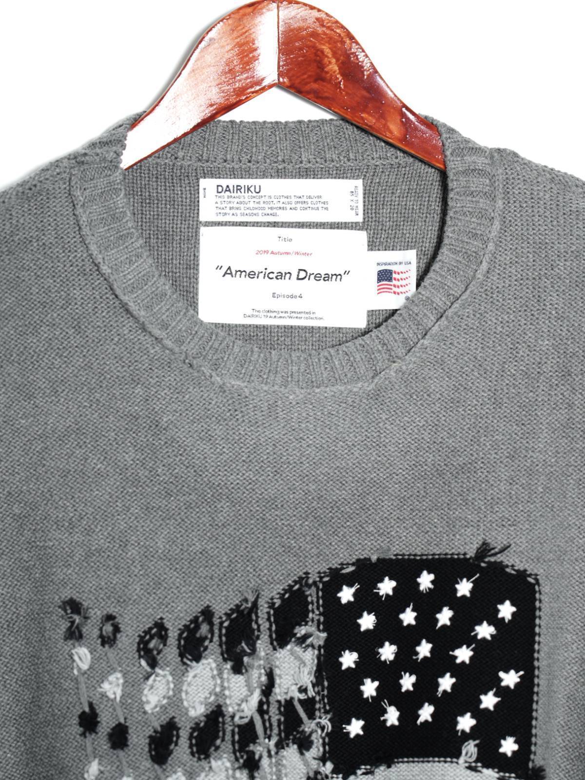 アメリカンドリーム” インサイドアウトニット - ダイリク メンズ｜公式