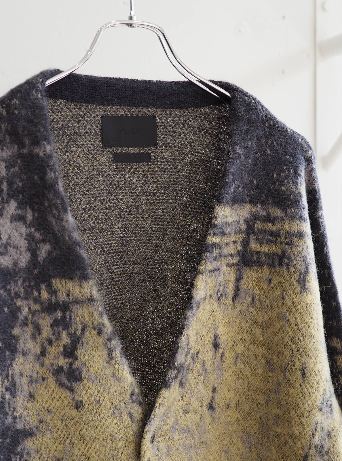JACQUARD MOHAIR CARDIGAN - YOKE MENS｜Official Online Shop - REROPE