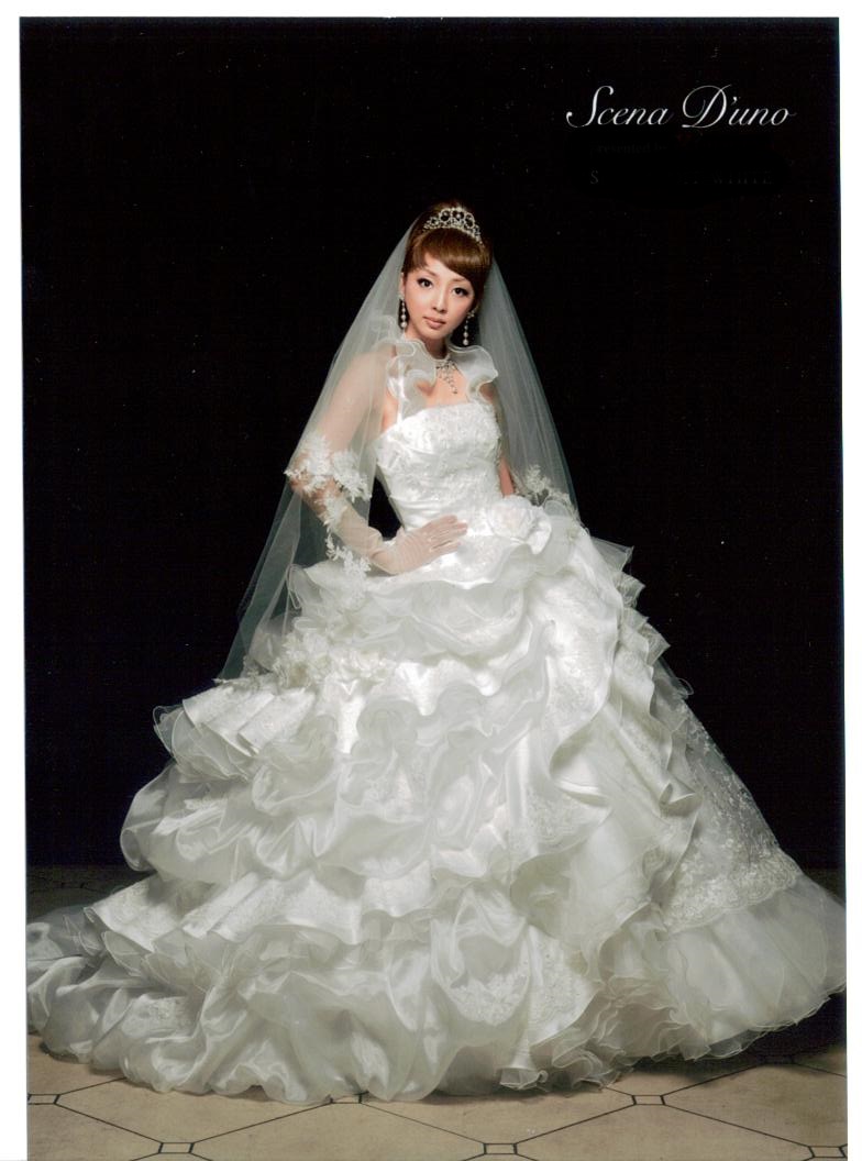 NO.80296 Scena D'uno カラードレス ホワイト｜愛ロイヤルウエディング