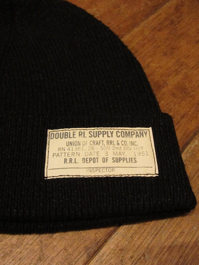 RRL等の通販サイト【RHYTHM】RRL(ダブルアールエル) WATCH CAP(ワッチ