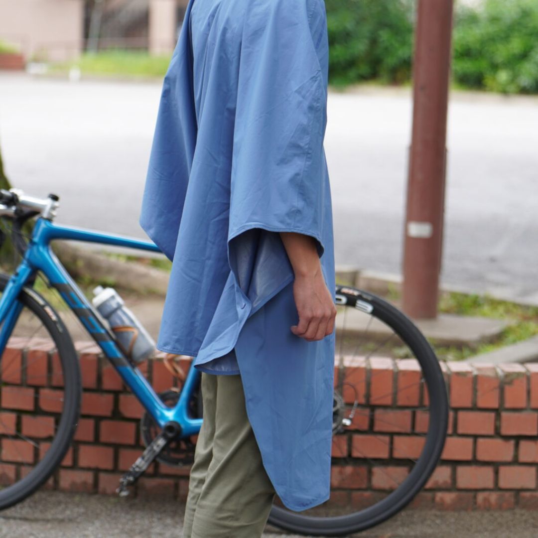 HOGA UNISEX RAIN PONCHO｜ホハ レインポンチョ ユニセックス ｜BASIL