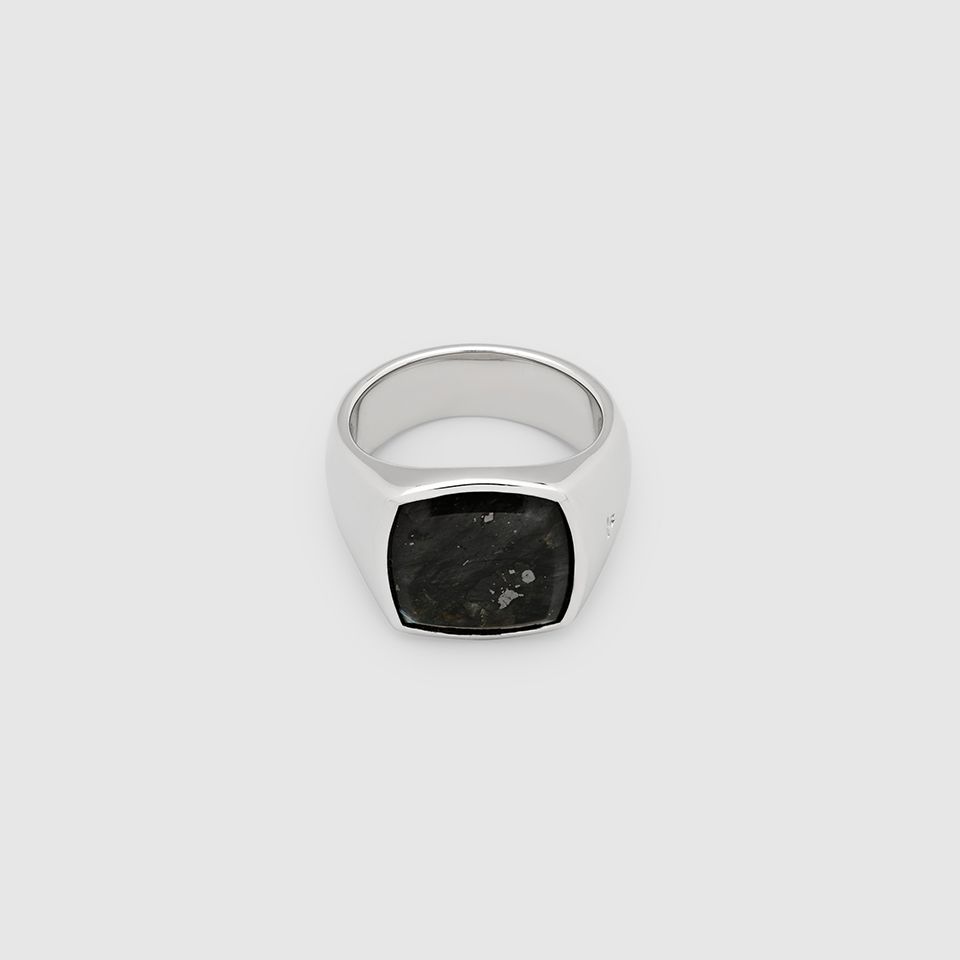 TOMWOOD - Cushion Black Larvikite M (クッション ブラック