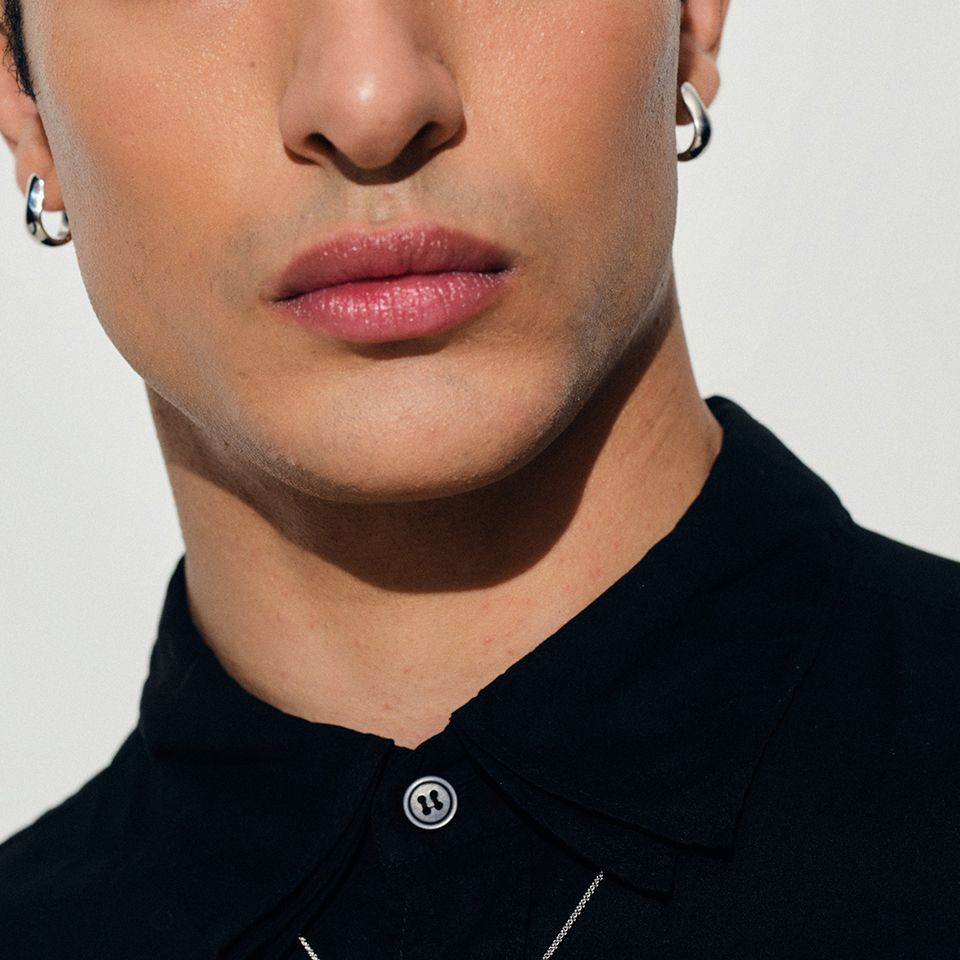 TOMWOOD - Oyster Hoops Small Silver / ピアス / 925スターリング