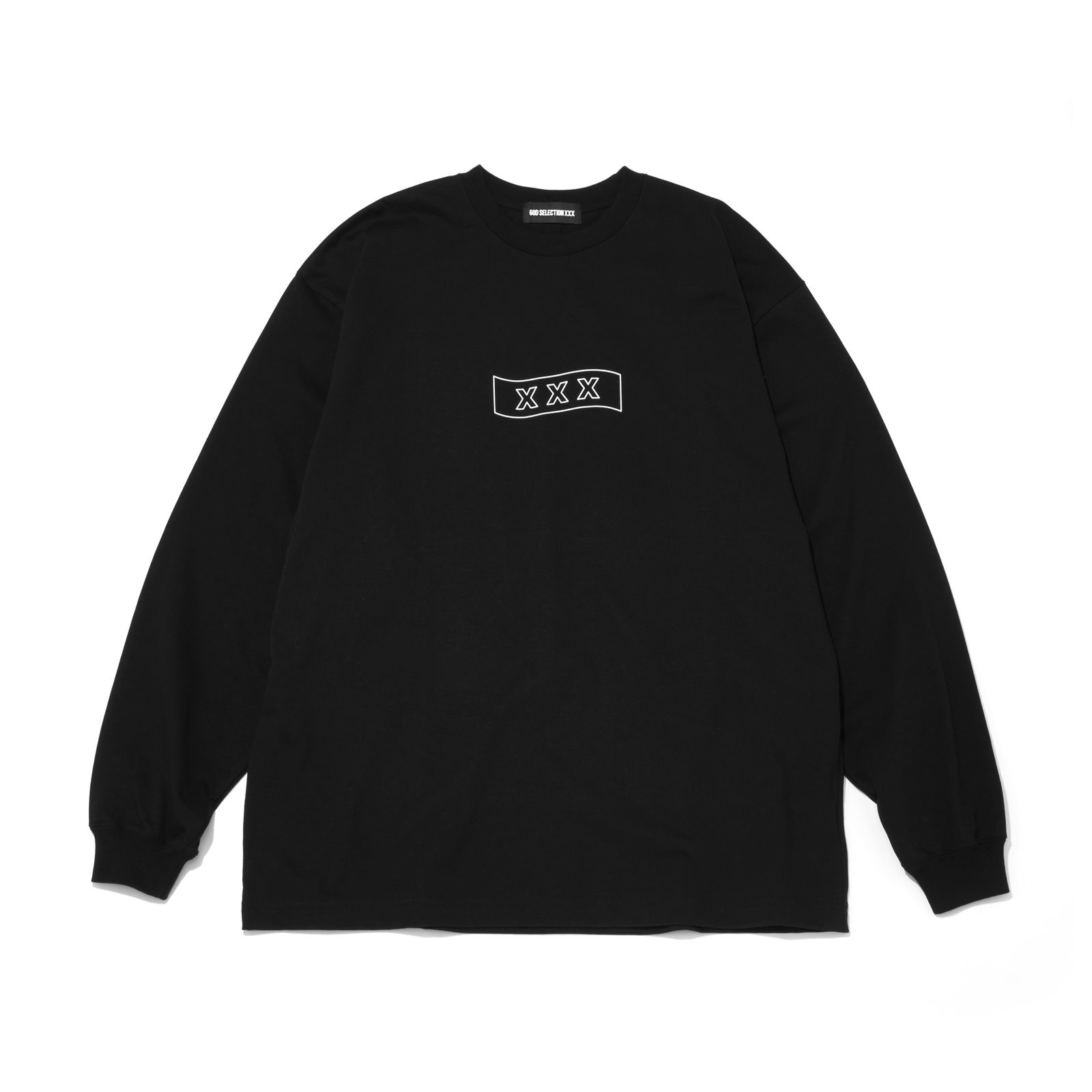 GOD SELECTION XXX - GX-A26-LT-03 LONG SLEEVE T-SHIRT BLACK | River