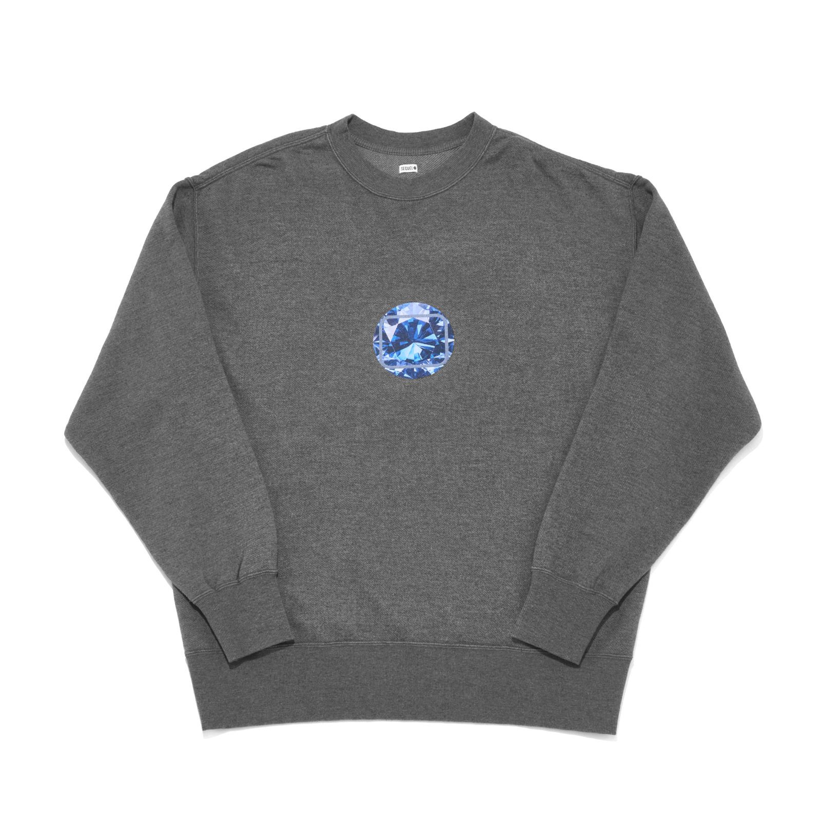 SEQUEL - CREW NECK SWEAT GRAY . | River