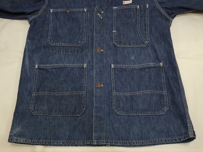 40〜50's SPIEGEL Workmaster DENIM CHORE JACKET COVERALL - RICUR